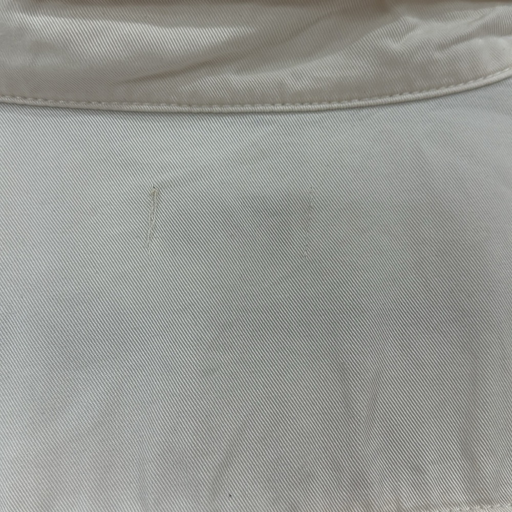 Off White Loft Utility Jacket, Size Large - image 5